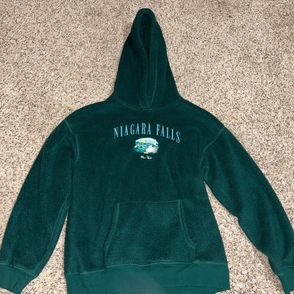 Green Niagara Falls Hoodie
